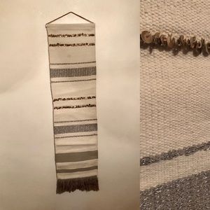 Wall Hanging with Silver and Gold details